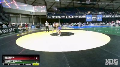 3A 285 lbs Cons. Round 4 - Vincent Saldana, Lincoln (Tacoma) vs Siu Sepeni, Hermiston