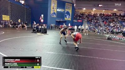 113 lbs Cons. Round 2 - Anthony Urso, Jackson Liberty vs Marco Loss, Council Rock North