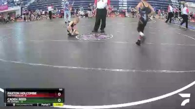 50 lbs Quarterfinals (8 Team) - CADEN REED, MF Savages vs Paxton Holcombe, The Other Guys