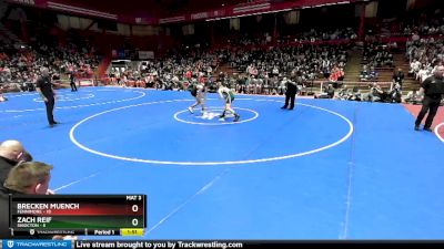 126 lbs D1/d2/d3 Finals (sat 3:00 P.m.) - Brecken Muench, Fennimore vs Zach Reif, Shiocton