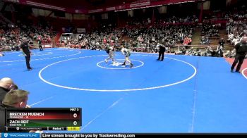 126 lbs D1/d2/d3 Finals (sat 3:00 P.m.) - Brecken Muench, Fennimore vs Zach Reif, Shiocton