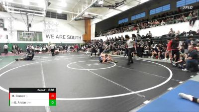 175 lbs Cons. Round 2 - Balmoris Ardon, Camarillo vs Matthew Gomez, Yorba Linda