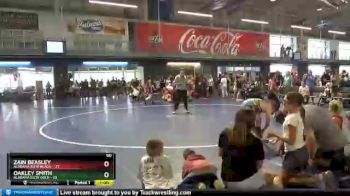 90 lbs Round 1 (10 Team) - Zain Beasley, Alabama Elite Black&nbsp; vs Oakley Smith, Alabama Elite Gold
