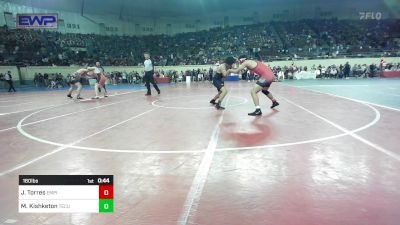 160 lbs Consi Of 64 #2 - Jorge Torres, Empire vs Malaki Kishketon, Tecumseh