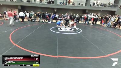 113 lbs Champ. Round 3 - Jonas DesRochers, WA vs Mack Pell, WA