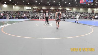 120 lbs Consi Of 8 #2 - Lacie Griego, LA FAMILIA NEW MEXICO vs Isabella Frost, California Grapplers