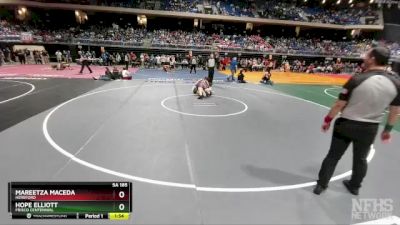 5A 185 lbs Quarterfinal - Hope Elliott, Frisco Centennial vs Mareetza Maceda, Hereford