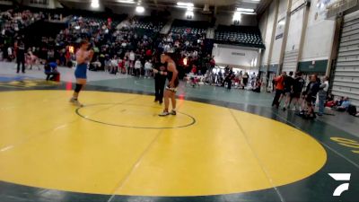 215 lbs Cons. Round 1 - Gabe Casarrubias, Madison vs Jake Hodson, Blue Hill