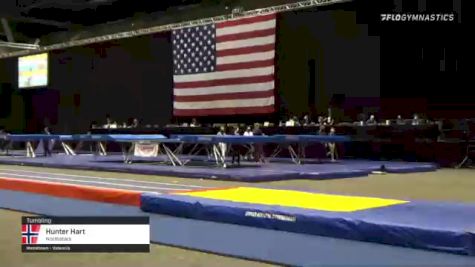 Hunter Hart - Tumbling, Northstars - 2021 USA Gymnastics Championships