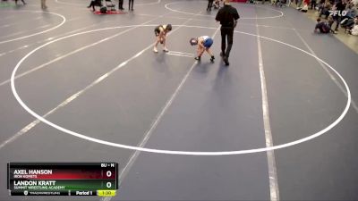 Semifinal - Axel Hanson, Iron KoMets vs Landon Kratt, Summit Wrestling Academy