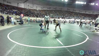 105 lbs Quarterfinal - Jason Maxwell, Del City Little League vs Mason Moseley, R.A.W.