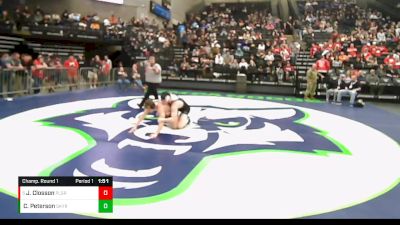 Champ. Round 1 - Jake Closson, Pleasant Grove vs Chance Peterson, Skyridge