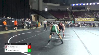 149 lbs Consi Of 32 #2 - Victor Rodriguez, Massachusetts vs Mateo Morales, Sacramento State