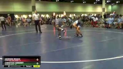 138 lbs Round 3 (6 Team) - Jackson Roach, Coastline Tidal Wave vs Christian Arberry, Warrior Elite