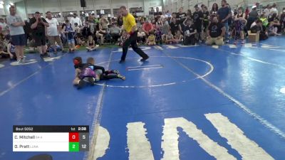 55 lbs Pools - Coltyn Mitchell, 84 Athletes (VA) vs Owen Pratt, Lunatics