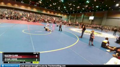 63-64 lbs Round 5 - Ryder Greer, Fallon Outlaws Wrestling Club vs Kulten Clark, Yerington Lions Wrestling