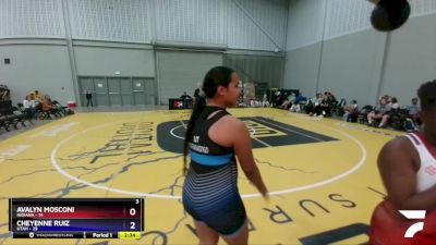 200 lbs Round 3 (6 Team) - Jaiah ONeal, Indiana vs Tilisa Matakaiongo, Utah