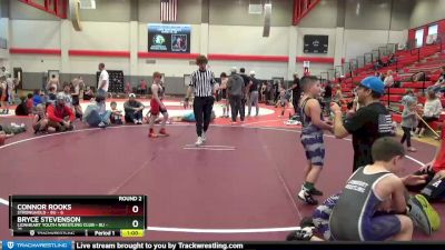 8U - HWT Round 2 (6 Team) - Connor Rooks, Stronghold - 8U vs Bryce Stevenson, Lionheart Youth Wrestling Club - 8U