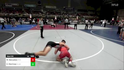 130 lbs Semifinal - Michael Banuelos, Steel City Reloaded WC vs Daniel Martinez, Alamosa