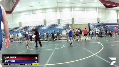 106 lbs Quarterfinal - Luke Green, OH vs Gary Moss, IL