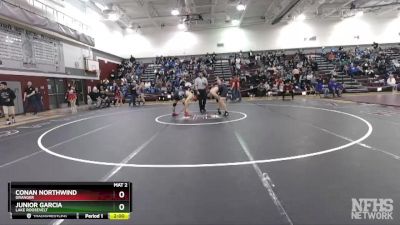 182 lbs Semifinal - Conan Northwind, Granger vs Junior Garcia, Lake Roosevelt