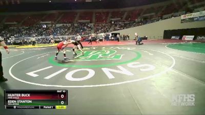 2A/1A-113 Semifinal - Eden Stanton, Willamina vs Hunter Buck, Pine Eagle