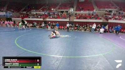 152 lbs Round 1 (16 Team) - Jorie Kuntz, Richmond Foster vs Trinity Gates, Burleson Centennial