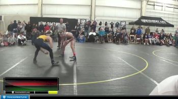 135 lbs Round 1 (4 Team) - Camden Garcia, Bay City MS vs Cameron Dotson, Birch Run MS