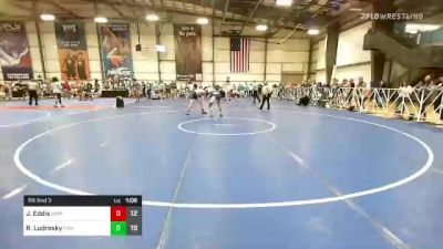 152 lbs Rr Rnd 3 - John Eddis, AMERICAN MMA AND WRESTLING vs Rider Ludrosky, Felix Wrestling Academy Blue