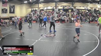 52 lbs Quarterfinal - Nickole Salem, Legacy Elite Wrestling vs Dresden Deane, Hard Rock Rams