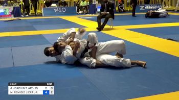 JOHNNY JOACHIN T. APOLINARIO vs MICHAEL REMIGIO LIERA JR. 2021 World Jiu-Jitsu IBJJF Championship