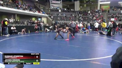 103 lbs 1st Place Match - Jayden Denson, Siouxland Wrestling Academy vs Gunnar Atherton, Carroll Cardinals