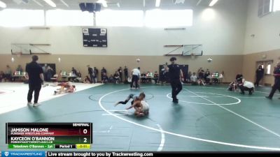 53 lbs 1st Place Match - Kayceon O`Bannon, FordDynastyWrestlingClub vs Jamison Malone, Punisher Wrestling Company