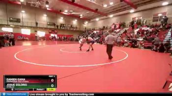 220 lbs 1st Place Match - Damien Gama, Eisenhower High School vs Josue Solorio, Othello