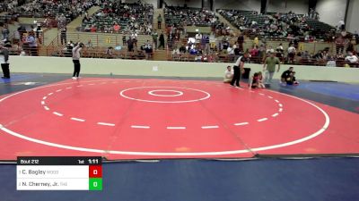 77 lbs Semifinal - Cayden Bagley, Woodland Wrestling vs Nicholas Cherney, Jr., The Storm Wrestling Center