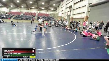 85 lbs Round 5 (6 Team) - Zoe Roddis, Gold Rush vs Cupcake Antillon, Colorado