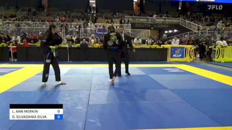 LIBERTY ANN MERKIN vs DANIA SILVADANIA SILVA 2024 Pan Jiu Jitsu IBJJF Championship