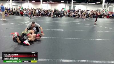 60 lbs Round 1 (8 Team) - Caleb Andress, Warhawks vs Louis Alojado, Savage Barn Brothers