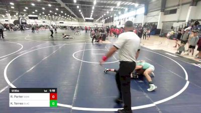 123 lbs Quarterfinal - Rand Porter, Dominate WC vs Kiano Torres, BlackCat WC