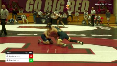 165 lbs Quarterfinal - Zach Hartman, Bucknell vs Evan Barczak, Drexel