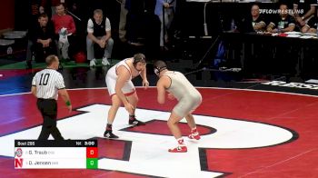 285 lbs 5th Place - Gary Traub, Ohio State vs David Jensen, Nebraska