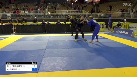 DARLA L. SEDLACEK vs AMY FIDELIS 2024 Pan Jiu Jitsu IBJJF Championship