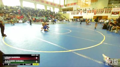 115 Boys Cons. Round 3 - Logan Barerra, Ramona vs Alejandro Sarabia, Olympian