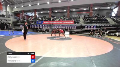 170 lbs Consolation - Shenita Lawson, Southern Oregon vs Chamira Cooper, Cumberlands (Ky.)