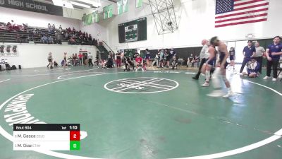 113 lbs Quarterfinal - Maxximus Gasca, Colony vs Maxx Diaz, Etiwanda