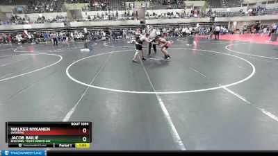 190 lbs Quarterfinal - Jacob Bailie, Boscobel Youth Wrestling vs Walker Nykanen, Overtime