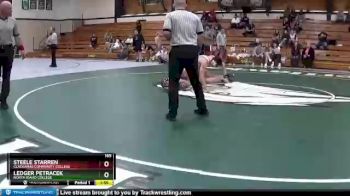 165 lbs 1st Place Match - Steele Starren, Clackamas Community College vs Ledger Petracek, North Idaho College