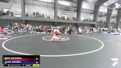 150 lbs Cons. Round 2 - Reece Decourval, WA vs Daniel Quevedo, CA