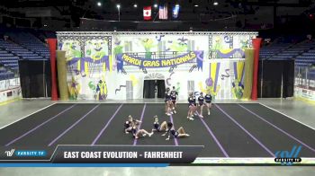 East Coast Evolution - Fahrenheit [2021 L2 Senior] 2021 MG Bead Blast