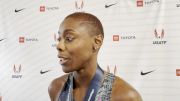 Shamier Little ALL SMILES After Winning 400H U.S. Title